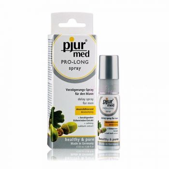 原裝進口德國PJUR MED PRO-LONG spray薄荷冰爽感持久液 男性房事延長性愛時間 正品保證 20ml/隻