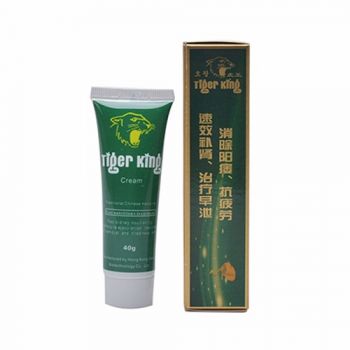 正品TigerKing Cream虎王男性外用延遲增膏性保健品 預防早洩 40ml/隻